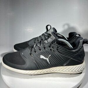 Puma Ignite PWRADAPT Mens Golf Shoes Size 10.5 Black Sneakers Cleats Waterproof